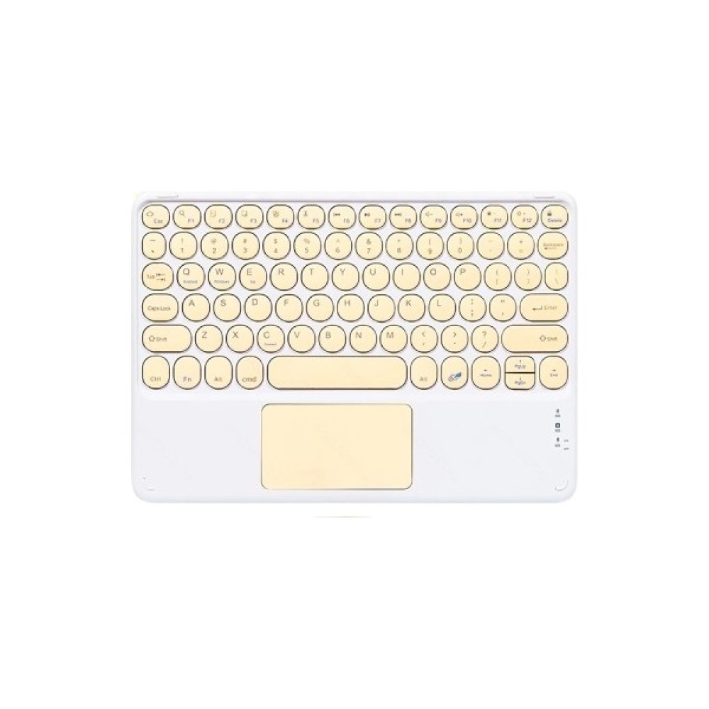 TahTicMer Apple ipad Mini Bluetooth Klavye Touchpad Wifi Kablosuz Q Klavye 7.9 Inç - Sarı Klavye - Mouse Fiyatı