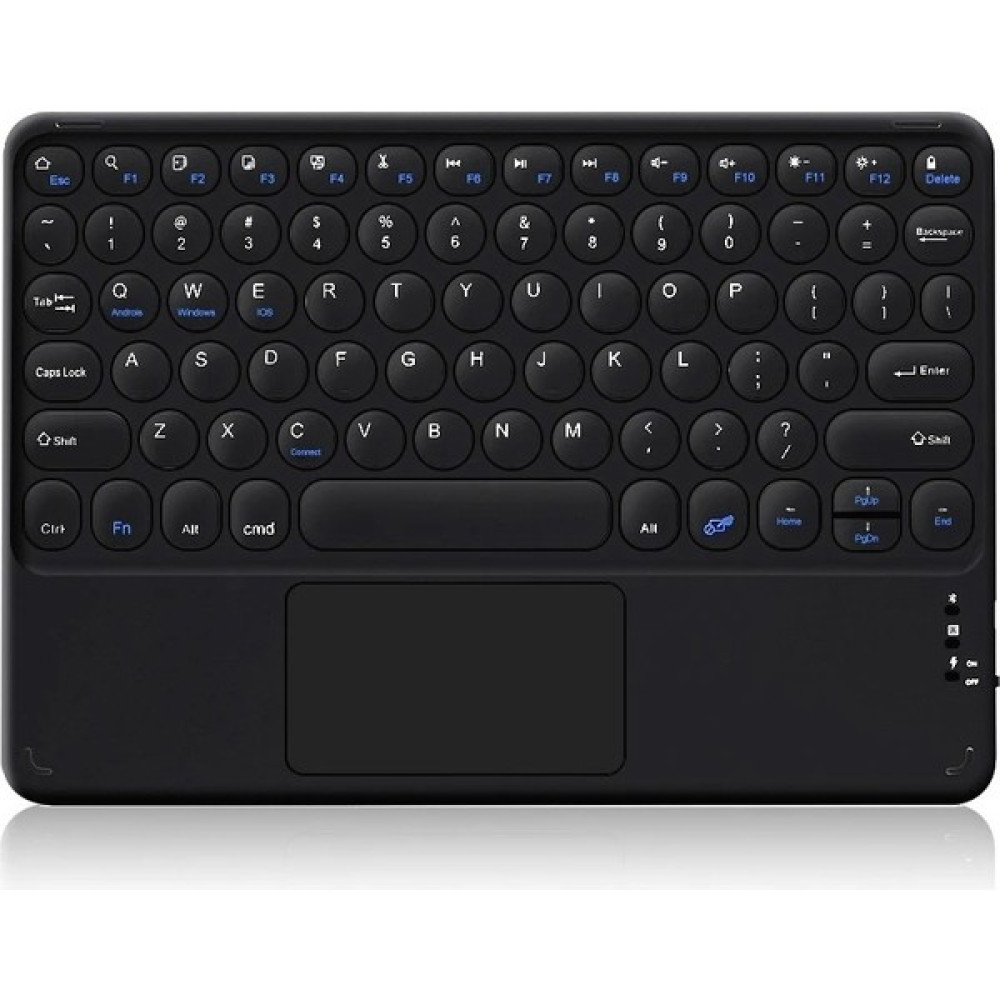 TahTicMer Apple ipad Mini Bluetooth Klavye Touchpad Wifi Kablosuz Q Klavye 7.9 Inç - Siyah Klavye - Mouse Fiyatı