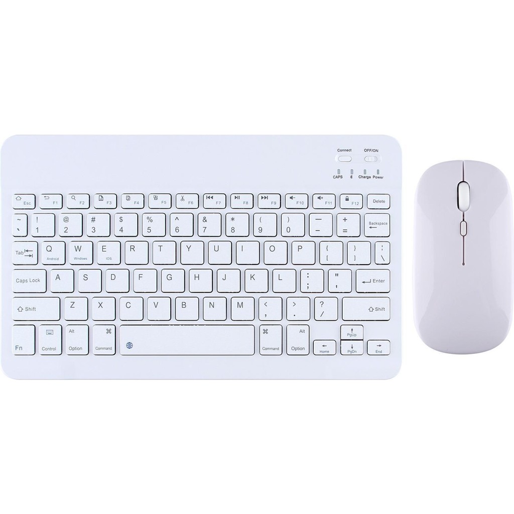 TahTicMer Bluetooth Klavye Mouse Set Bilgisayar Telefon Oyun Konsolu Tüm Cihazlara Uyumlu Akıllı Taşınabilir Şarj Edilebilir Kablosuz Bluetooth Kla... Klavye - Mouse Fiyatı