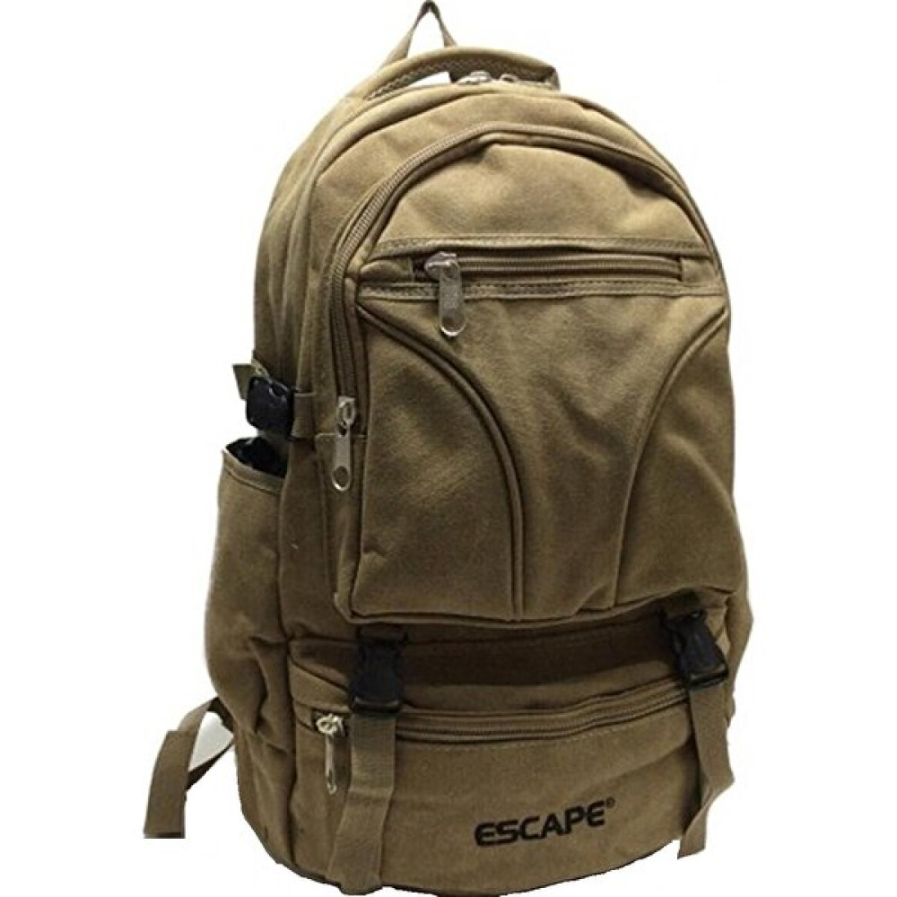 TahTicMer Escape 501 Dağcı Sırt Çantası Kanvas Kumaş Spor Outdoor Dağcı Kampçı Sırt Çantası Günlük Kullanım Ortopedik Bej Sırt Çantası (Outdoor) Fiyatı