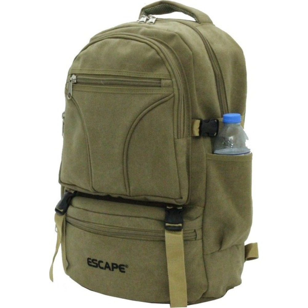 TahTicMer Escape 501 Dağcı Sırt Çantası Kanvas Kumaş Spor Outdoor Dağcı Kampçı Sırt Çantası Günlük Kullanım Ortopedik Haki Sırt Çantası (Outdoor) Fiyatı