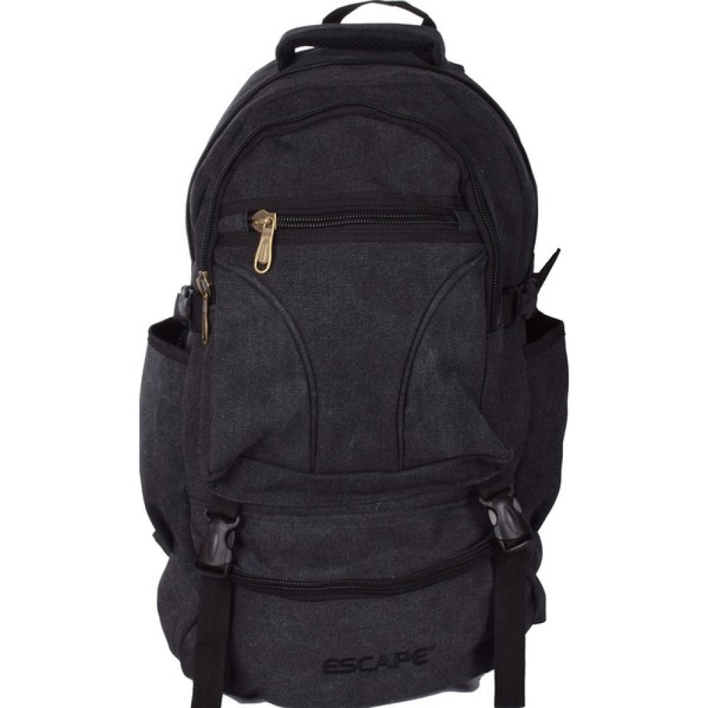 TahTicMer Escape 501 Dağcı Sırt Çantası Kanvas Kumaş Spor Outdoor Dağcı Kampçı Sırt Çantası Günlük Kullanım Ortopedik Siyah Uzunluk 57 cm , Soldan ... Sırt Çantası (Outdoor) Fiyatı