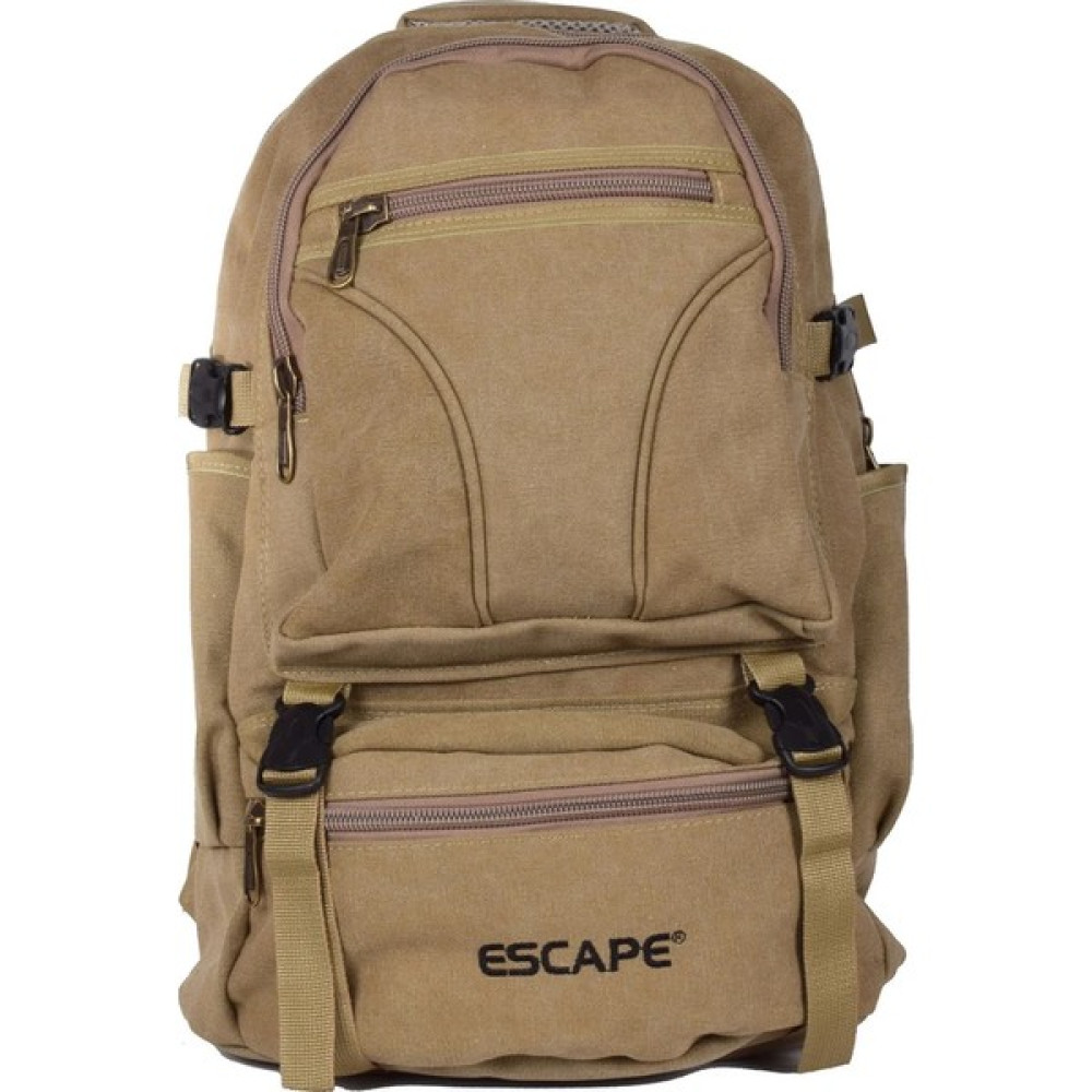 TahTicMer Escape 508 Dağcı Sırt Çantası Kanvas Kumaş Spor Outdoor Dağcı Kampçı Körüklü Sırt Çantası Günlük Kullanım Ortopedik Bej Sırt Çantası (Outdoor) Fiyatı