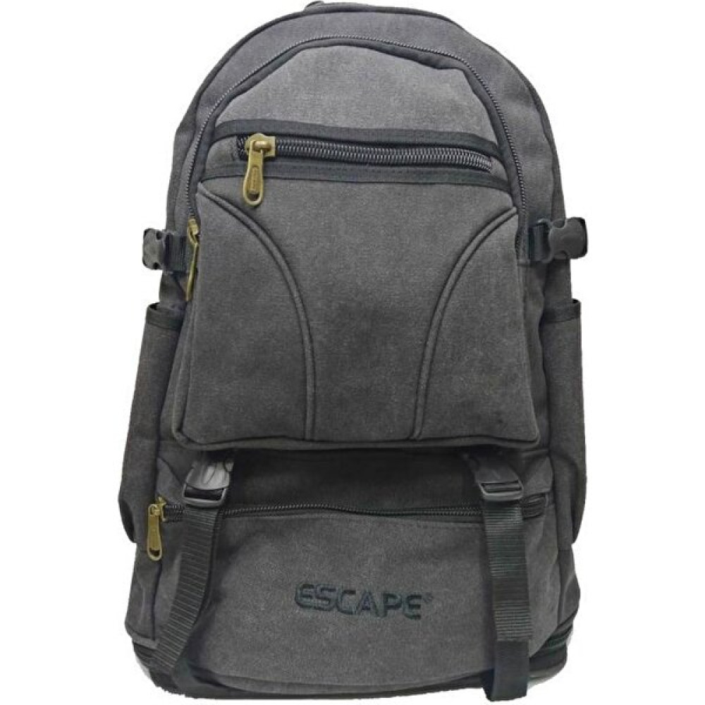 TahTicMer Escape 508 Dağcı Sırt Çantası Kanvas Kumaş Spor Outdoor Dağcı Kampçı Körüklü Sırt Çantası Günlük Kullanım Ortopedik Siyah Sırt Çantası (Outdoor) Fiyatı