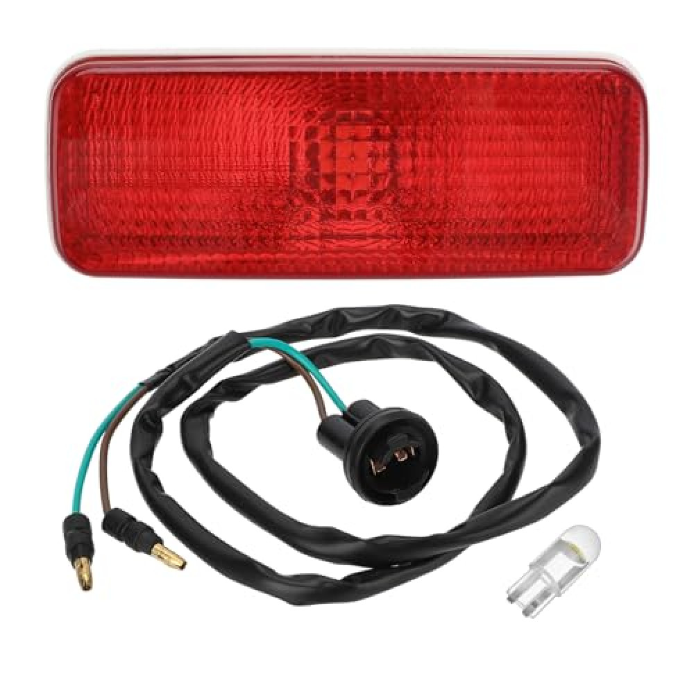 Tail light Taillight Lens & Socket & Bulb LED Assy for Honda FourTrax 300 TRX300 1988-1996 FourTrax 200 TRX200 1987-1997 Recon 250 TRX250TM 1997-2000 ATC125 1987