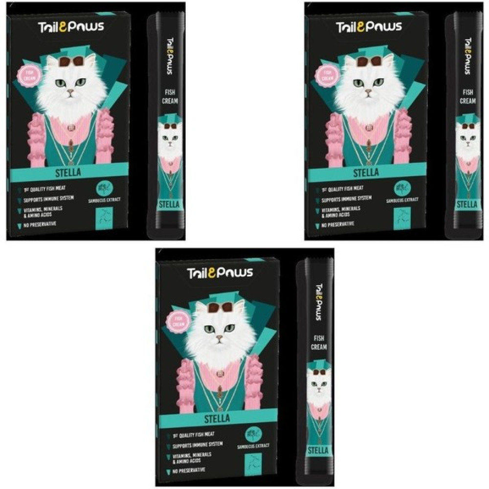 Tail & Paws Molly Tavuklu Şekersiz Sıvı Kedi Ödül Maması 15GR (5'li) x 3 Adet Evcil Hayvan Ürünleri Fiyatı
