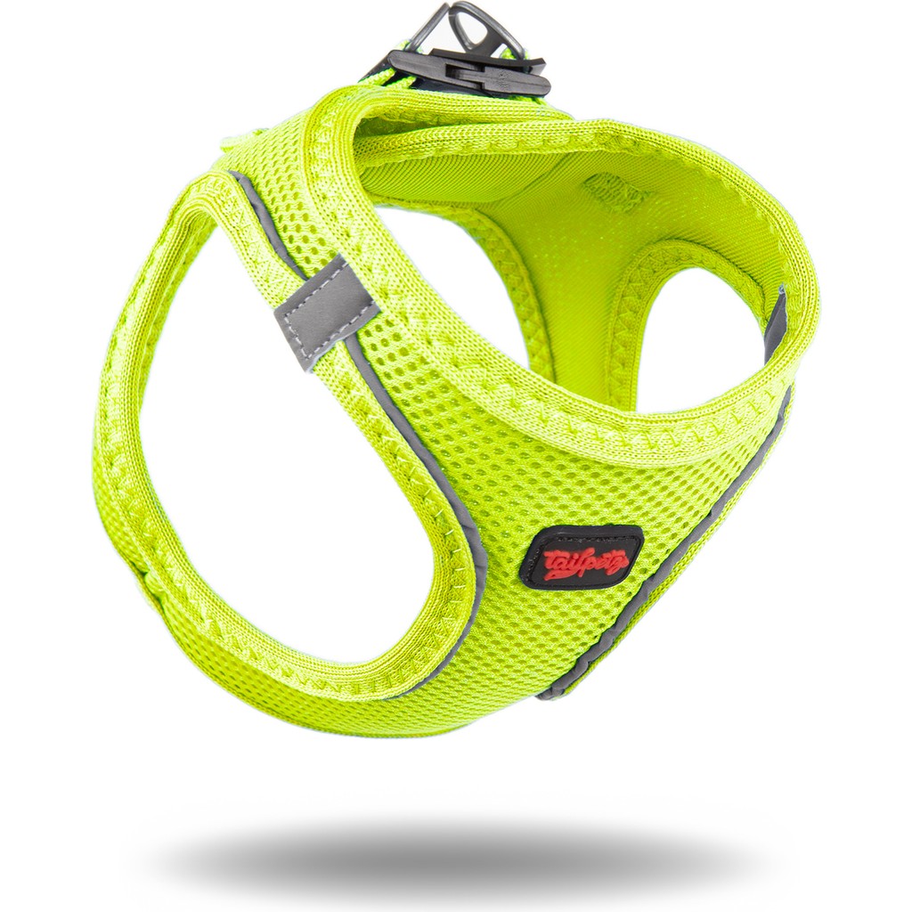 Tailpetz Air-Mesh Harness Köpek Göğüs Tasması XSmall Lime - Neon Sarı - XS Evcil Hayvan Ürünleri Fiyatı