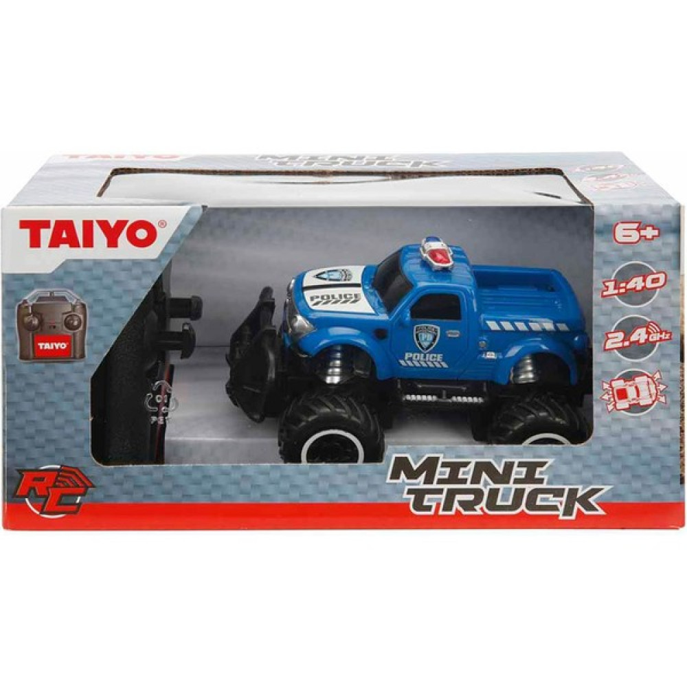 Taiyö Taiyo 1:40 Mini Truck Uzaktan Kumandalı Polis Araba Mavi Oyuncak Araç Fiyatı