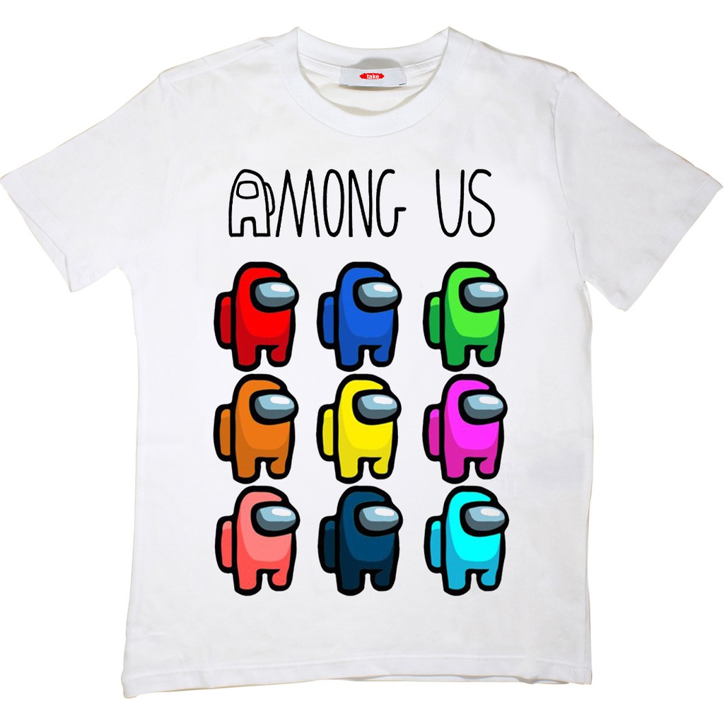 TakeTshirt Among Us Çocuk Tişört Beyaz Unisex Giyim & İç Giyim Fiyatı