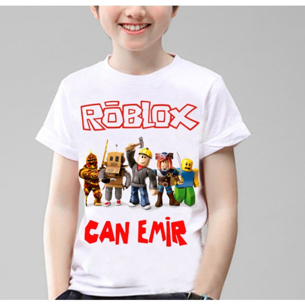 TakeTshirt İsim Yazılı Kişiye Özel Roblox Unisex Çocuk T-Shirt Erkek Çocuk T-shirt Fiyatı