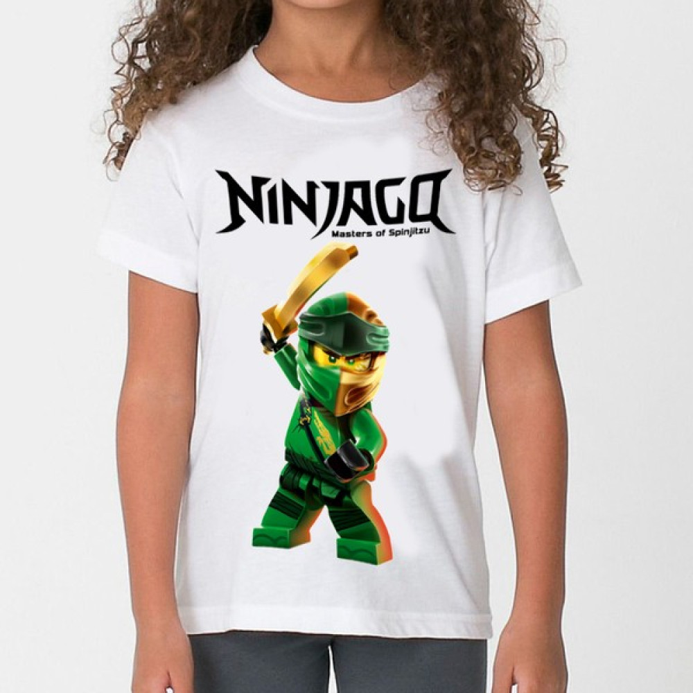 TakeTshirt Ninjago Çocuk Tişört Beyaz Unisex Erkek Çocuk T-shirt Fiyatı