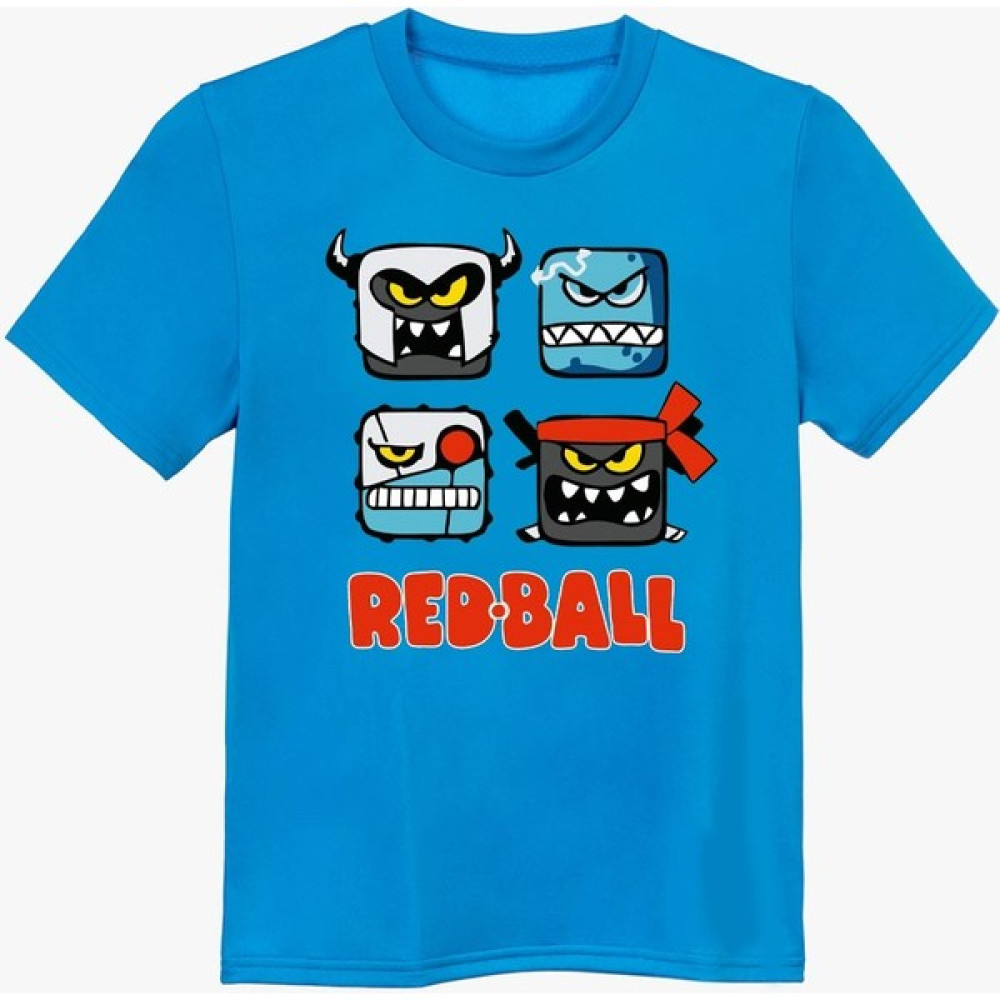 TakeTshirt Red Ball Çocuk Tişört Turkuaz Unisex Erkek Çocuk T-shirt Fiyatı