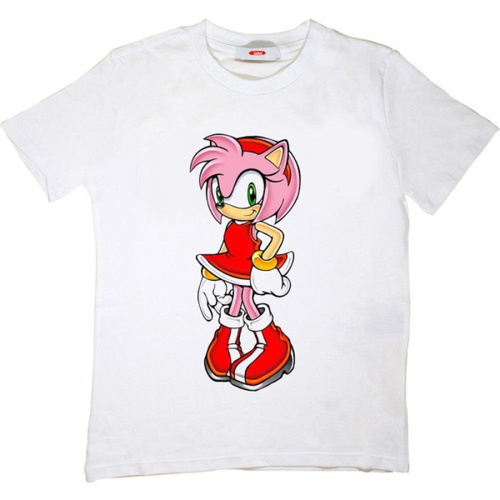 TakeTshirt Sonic Amy Rose Çocuk Tişört Kız Çocuk T-shirt Fiyatı