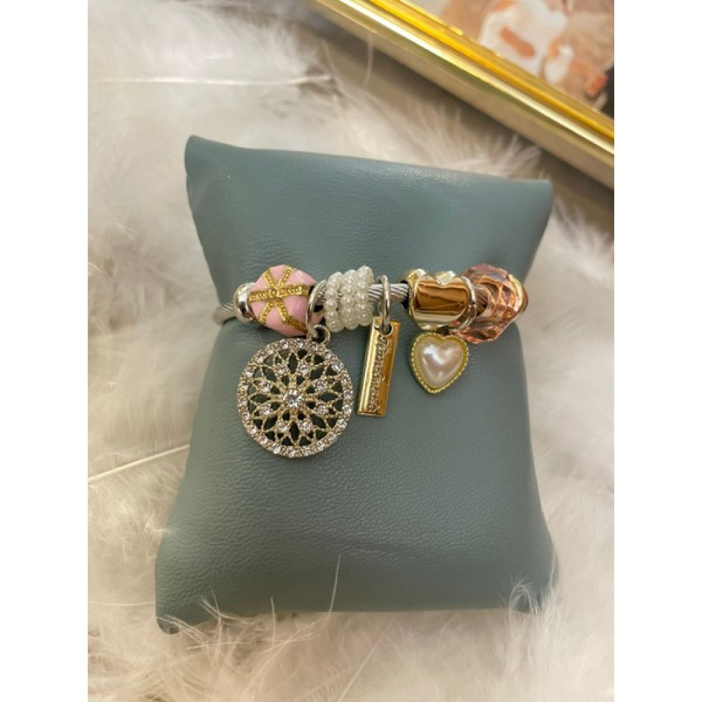 Takı Home Pandora Charm Çelik Kadın Bileklik - Gümüş Saat ve Bileklik Aksesuarı Fiyatı
