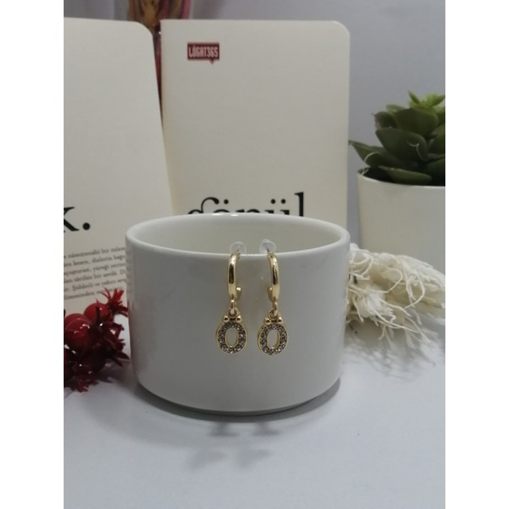 Takıcıdayım Gold Harf Küpe Ö Altın, Takı & Aksesuar Fiyatı