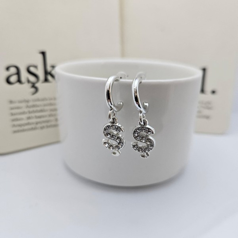 Takıcıdayım Silver Harf Küpe Ş Altın, Takı & Aksesuar Fiyatı