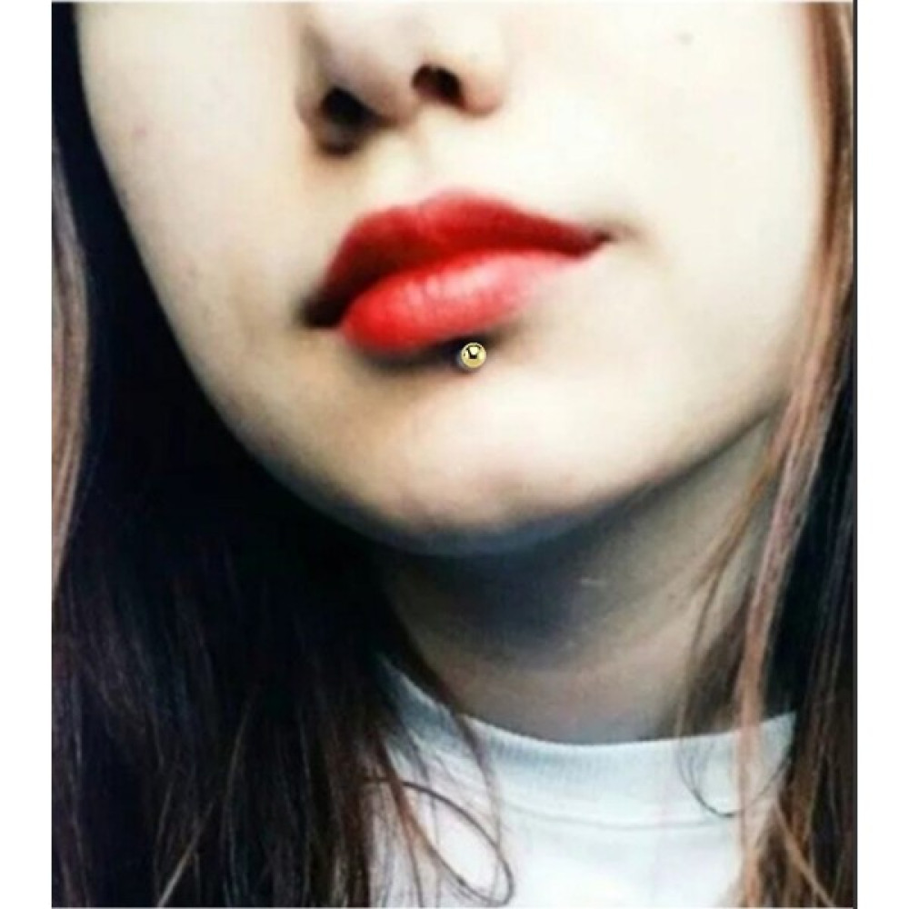 Takıconcept 2 Adet 2 Renk Deliksiz Mıknatıslı Top Dudak Kulak Fake Piercing - Gümüş Altın & Gümüş Piercing Fiyatı
