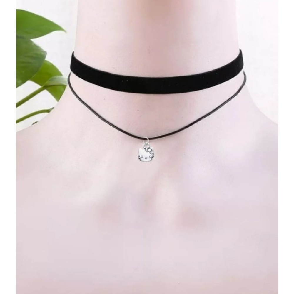 Takıconcept Hello Kitty Ikili Kadın Kolye, Kadın Choker, Kadın Kolye Bijuteri Kolye Fiyatı