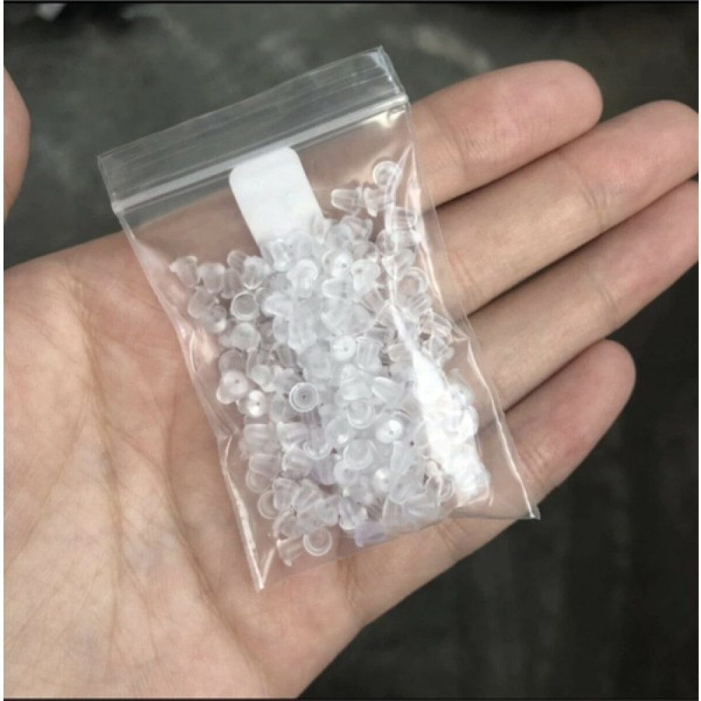 Takıconcept Silikon Küpe Arkası 100 Adet Gönderim (2 Paket) Bijuteri Küpe Fiyatı