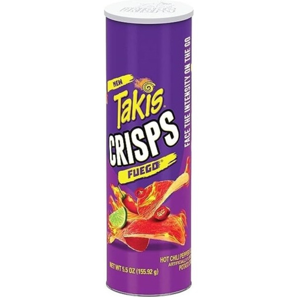 Takis Crisps Fuego - Hot Chili Pepper And Lime Flavored Potato Crisps 155,92G - 155 gr Diğer Fiyatı