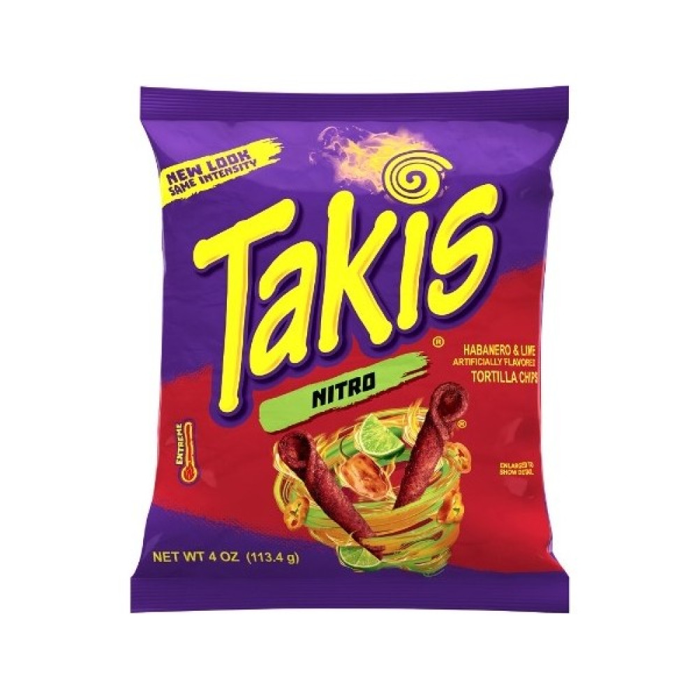 Takis Nitro Habanero & Lime Tortilla Chips 113,4 gr - 1 Adet Diğer Fiyatı