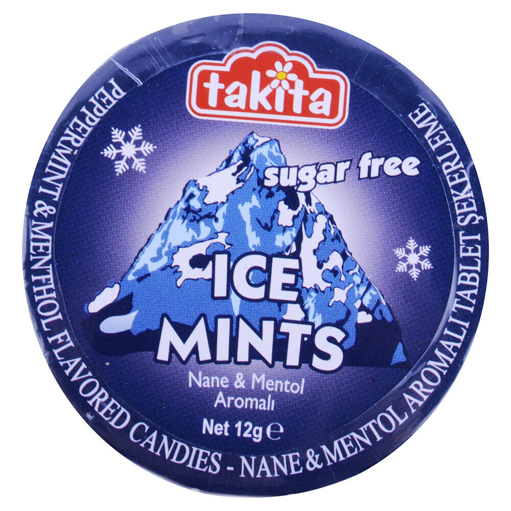 Takita Ice-Mınt Aromalı Şeker 12 g Tatlı ve Pasta Malzemeleri Fiyatı