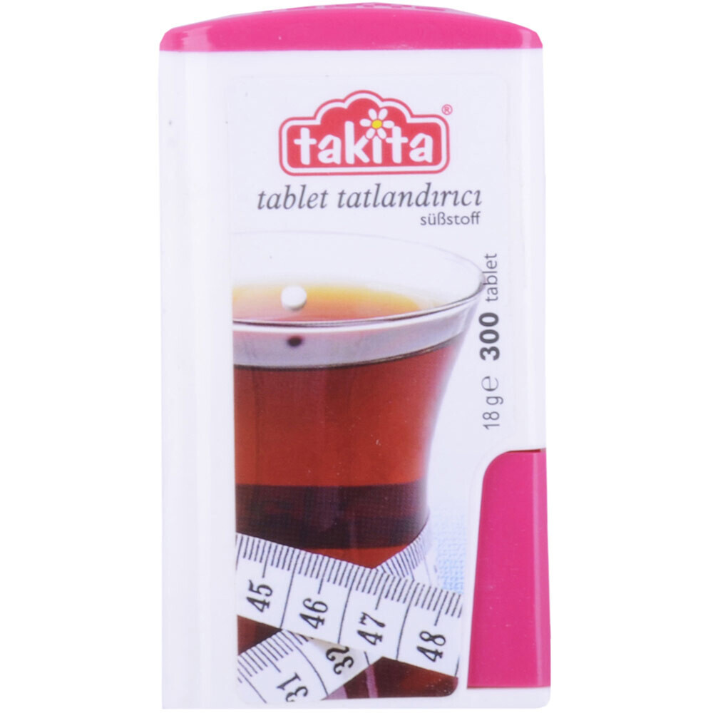 Takita Tablet Tatlandırıcı 300 Adet 18 G Tatlı ve Pasta Malzemeleri Fiyatı
