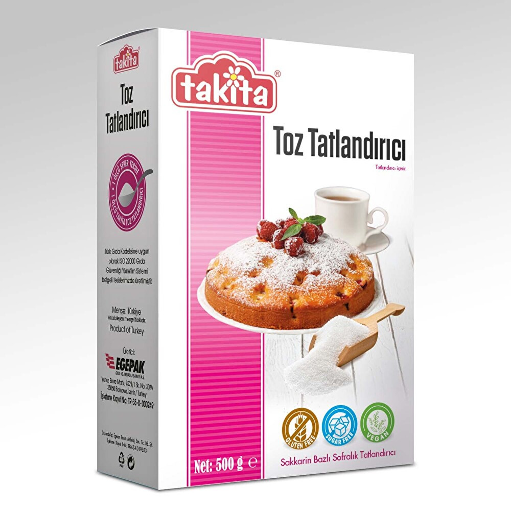 Takita Toz Tatlandırıcı 500 g Diğer Fiyatı