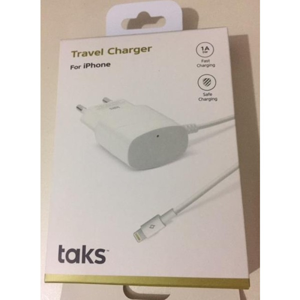 Taks Lightning Dahili Kablo Seyahat Şarj 1000mAh 2SCT2001B Cep Telefonu Şarj Cihazı Fiyatı