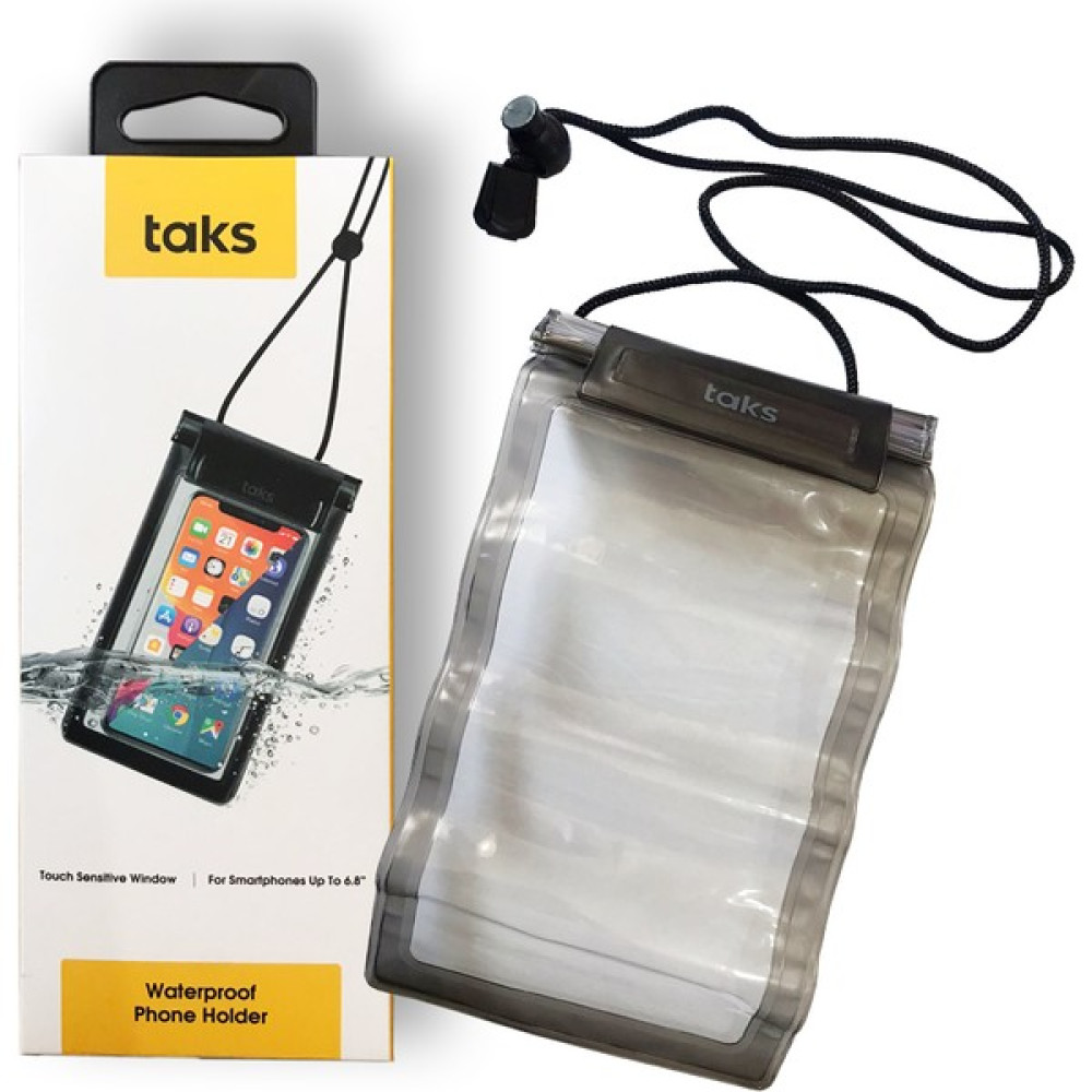 Taks Profesyonel Su Geçirmez Telefon Koruma Kılıfı 5.5" Tüm Telefonlar - Black Cep Telefonu Kılıfı Fiyatı