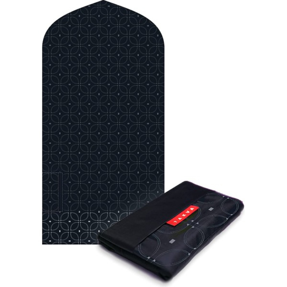 Takva Cep Seccadesi (Batik Black) - 60 x 120 cm - Siyah Seccade Fiyatı