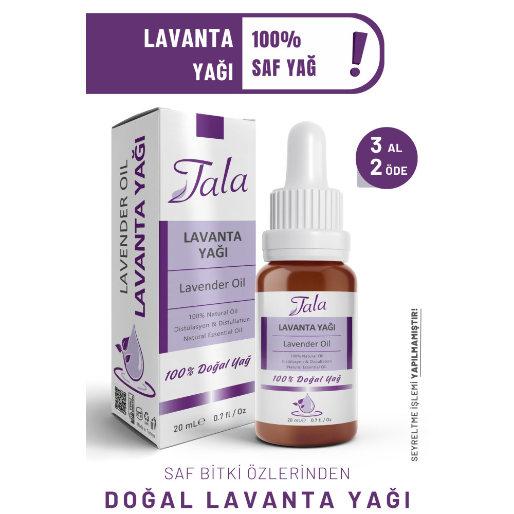 Tala %100 Saf Ve Doğal Lavanta Yağı 20 Ml Cilt ve Yüz Bakımı Fiyatı