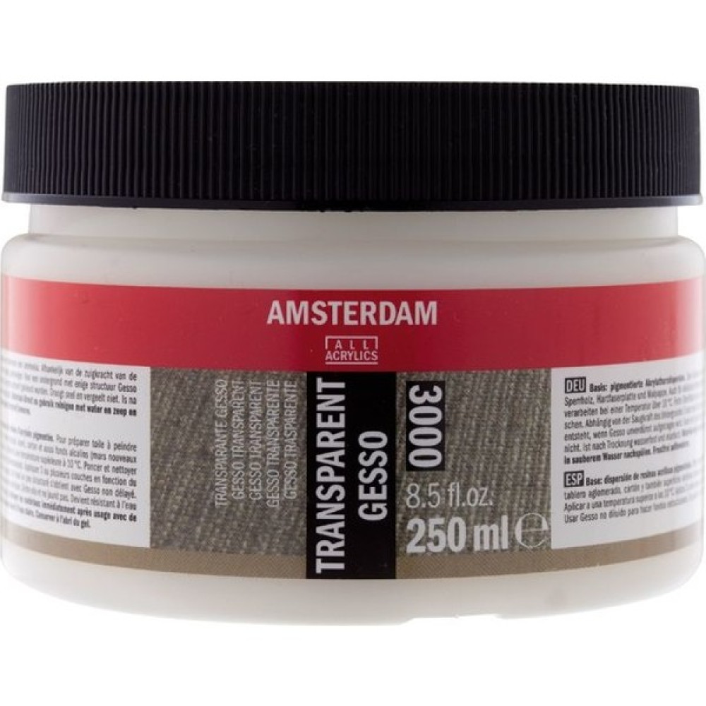 Talens Amsterdam Akrilik Şeffaf Gesso 000 250 ml Yardımcı Malzeme Fiyatı