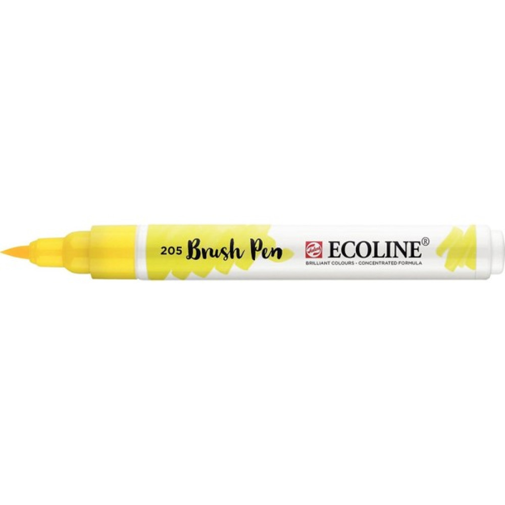 Talens Ecoline Brush Pen Fırça Uçlu Kalem 205 Lemon Yellow Sanatsal Malzemeler Fiyatı