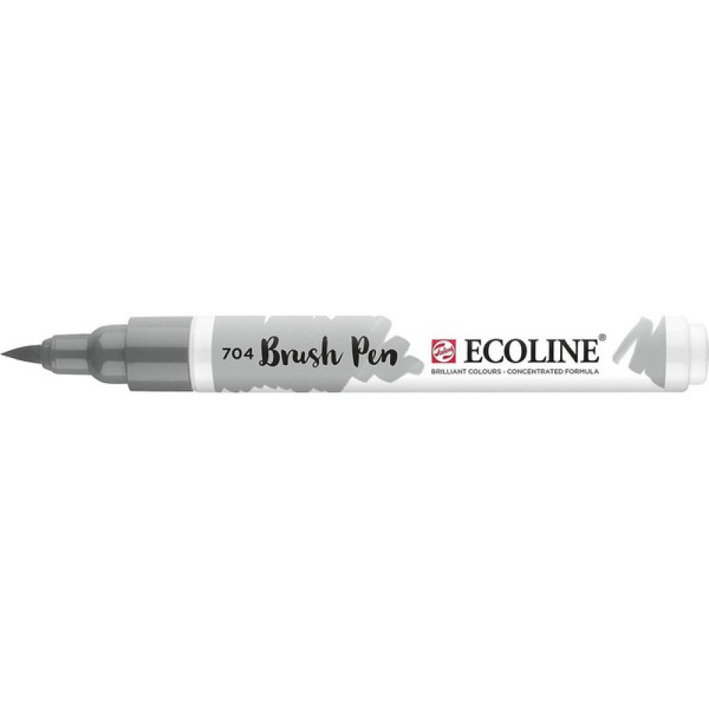 Talens Ecoline Brush Pen Fırça Uçlu Kalem 704 Grey Sanatsal Malzemeler Fiyatı