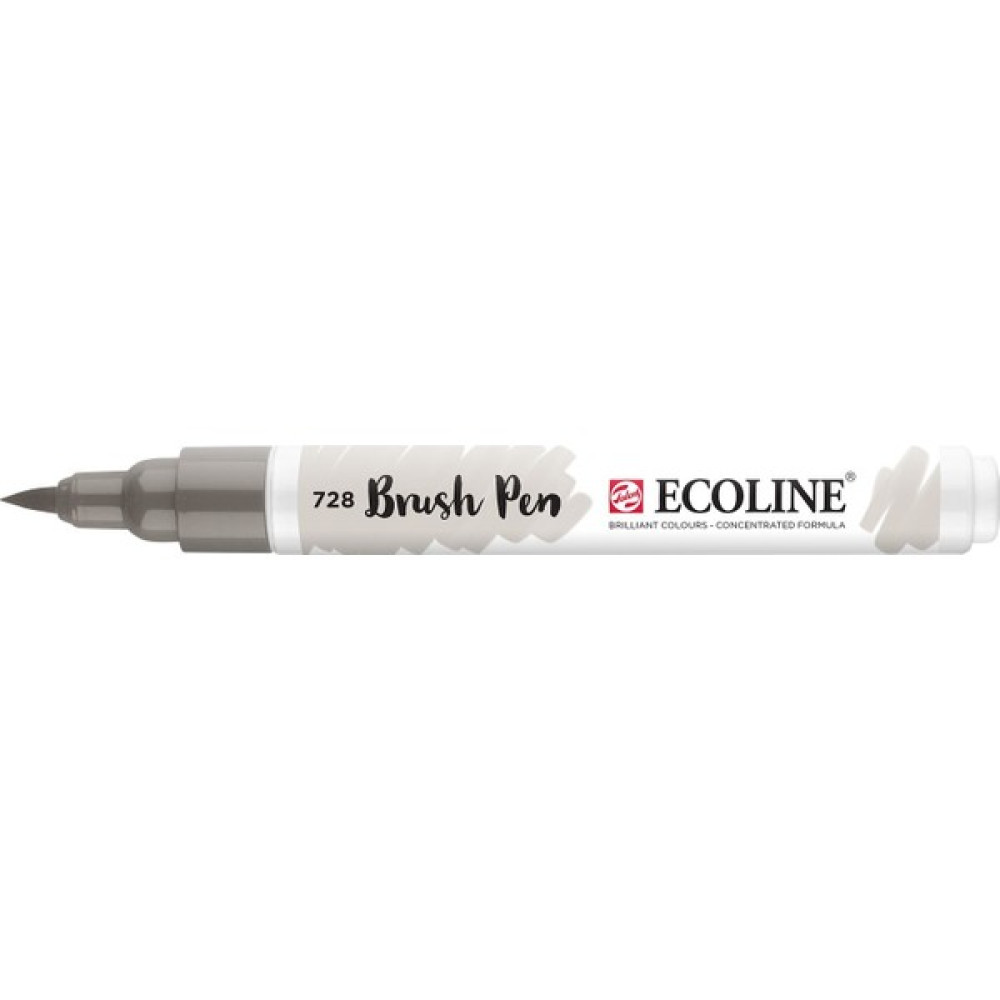 Talens Ecoline Brush Pen Fırça Uçlu Kalem 728 Warm Grey Light Sanatsal Malzemeler Fiyatı