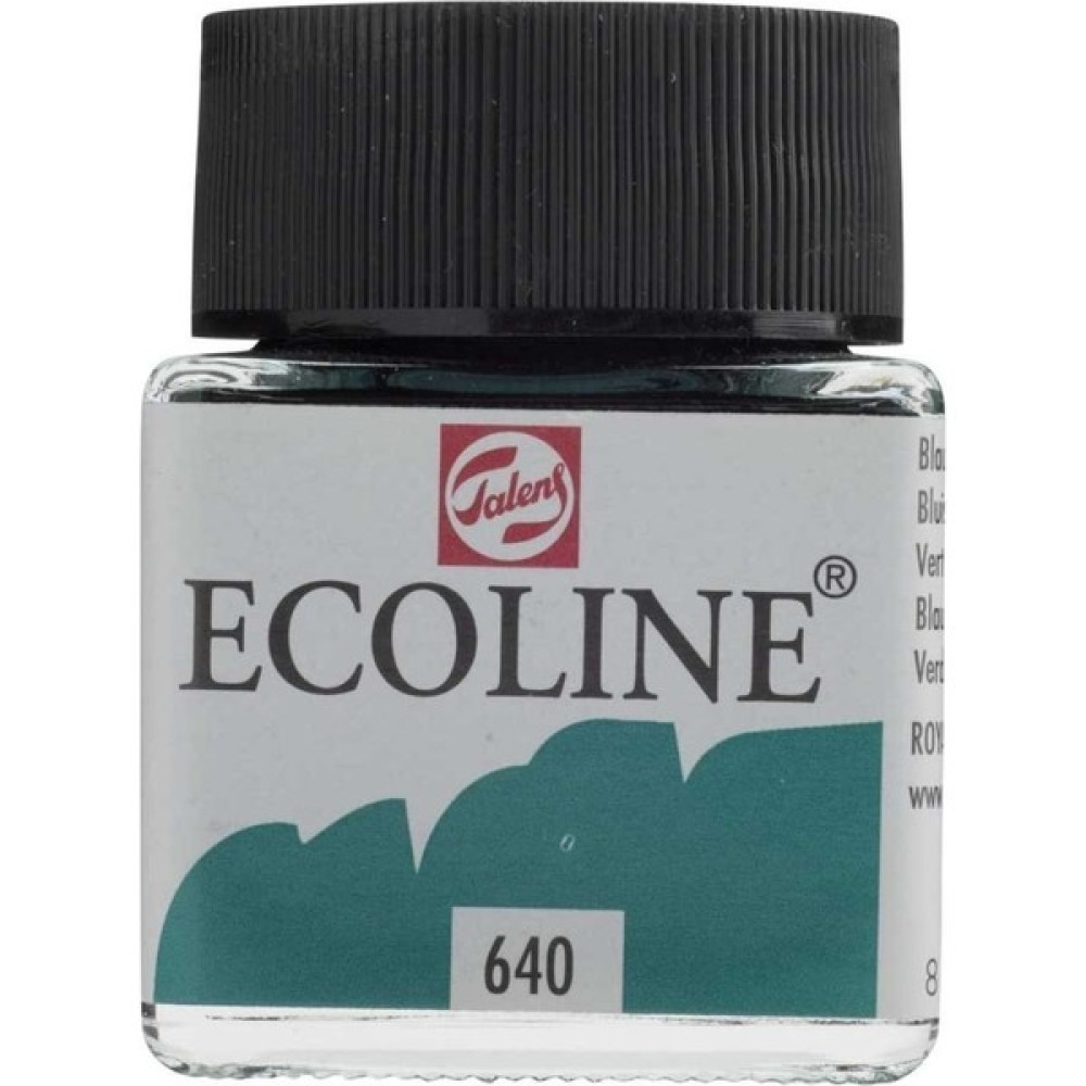 Talens Ecoline Sıvı Suluboya 30 ml 640 Bluish Green Oto Boyaları Fiyatı