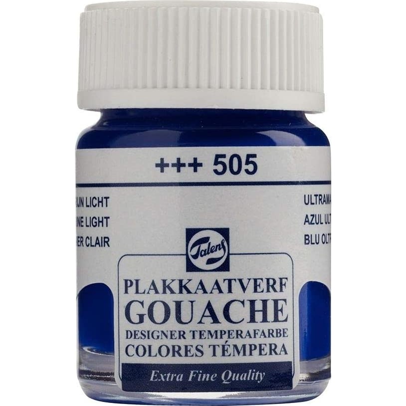 Talens Guaj Boya 16 ml Ultramarine Light Ultramarine Işık 505 - Ultramarin Guaj Boya Fiyatı