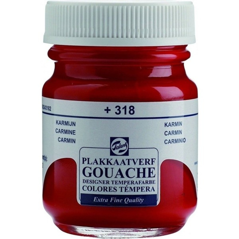 Talens Guaj Boya 50ML 318 Carmine Guaj Boya Fiyatı