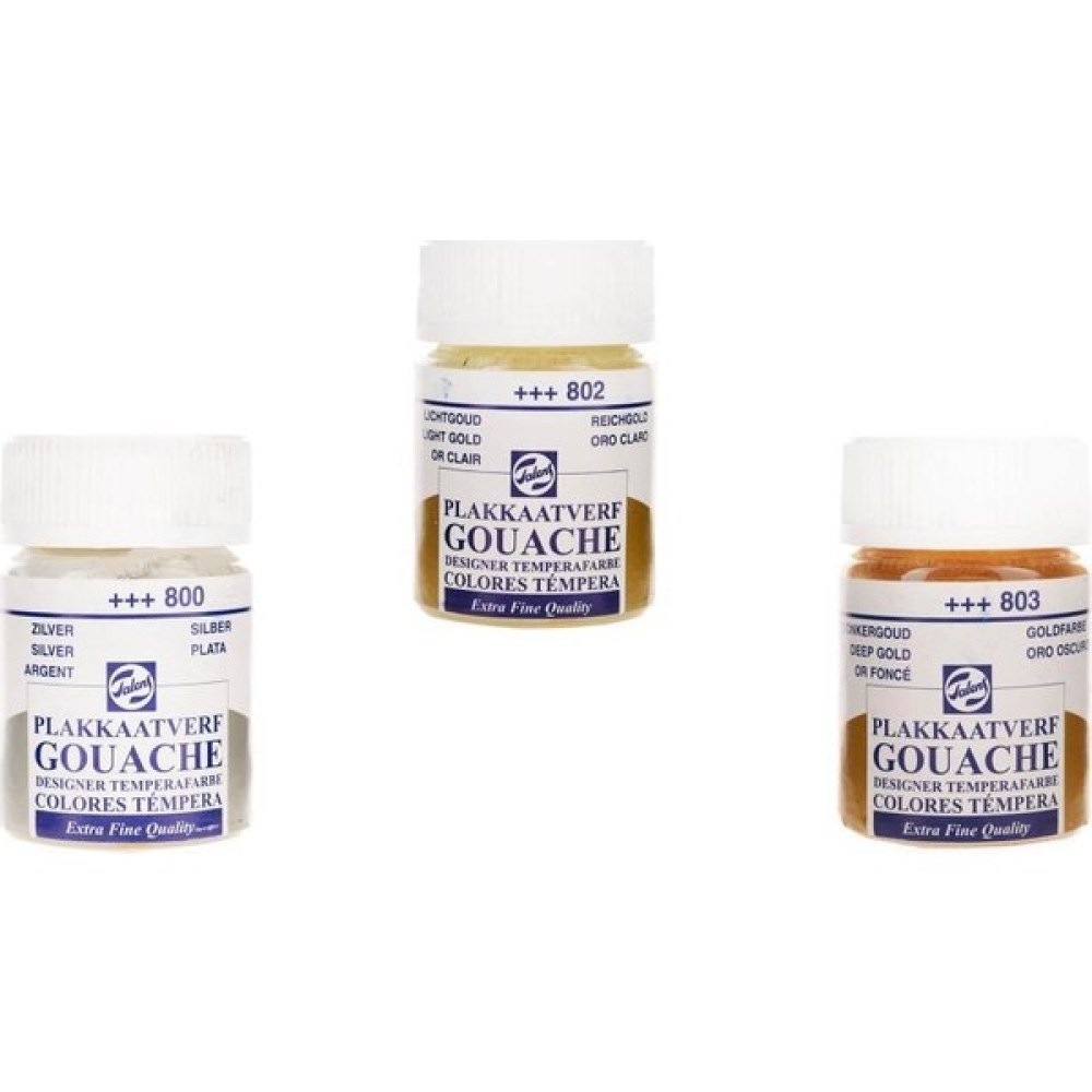 Talens Metalik Guaj Boya 16 ml 3'lü Set 802-800-803 Guaj Boya Fiyatı