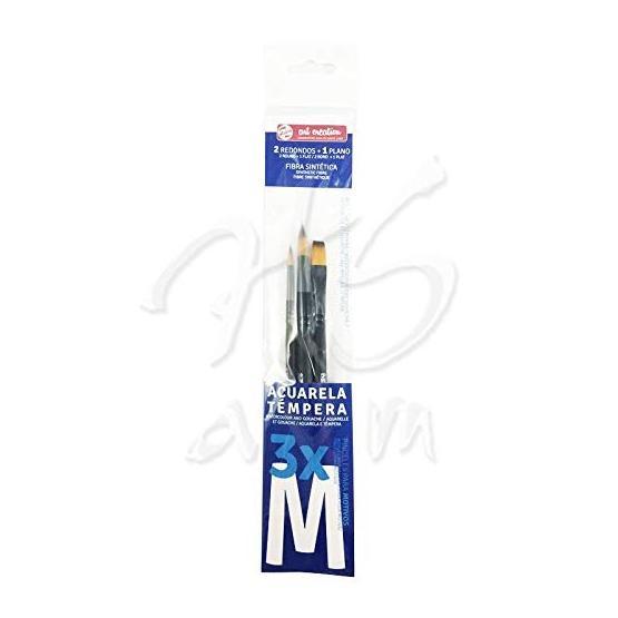 Talens RT9099164M Royal Art Creation 3'lü XL Suluboya Fırça Seti