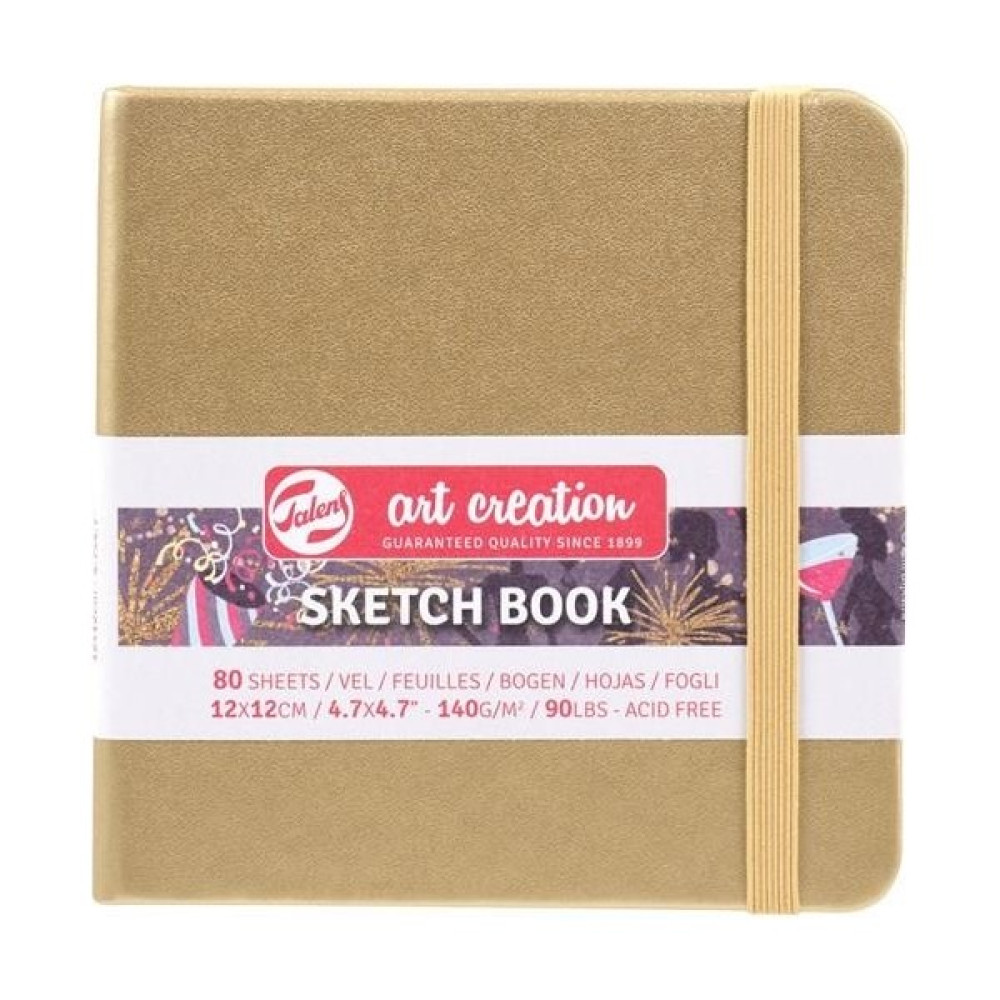 Talens Tac Sketc Block W. Gold 12X12 140 gr - Açık Sarı Defter & Kağıt Ürünleri Fiyatı