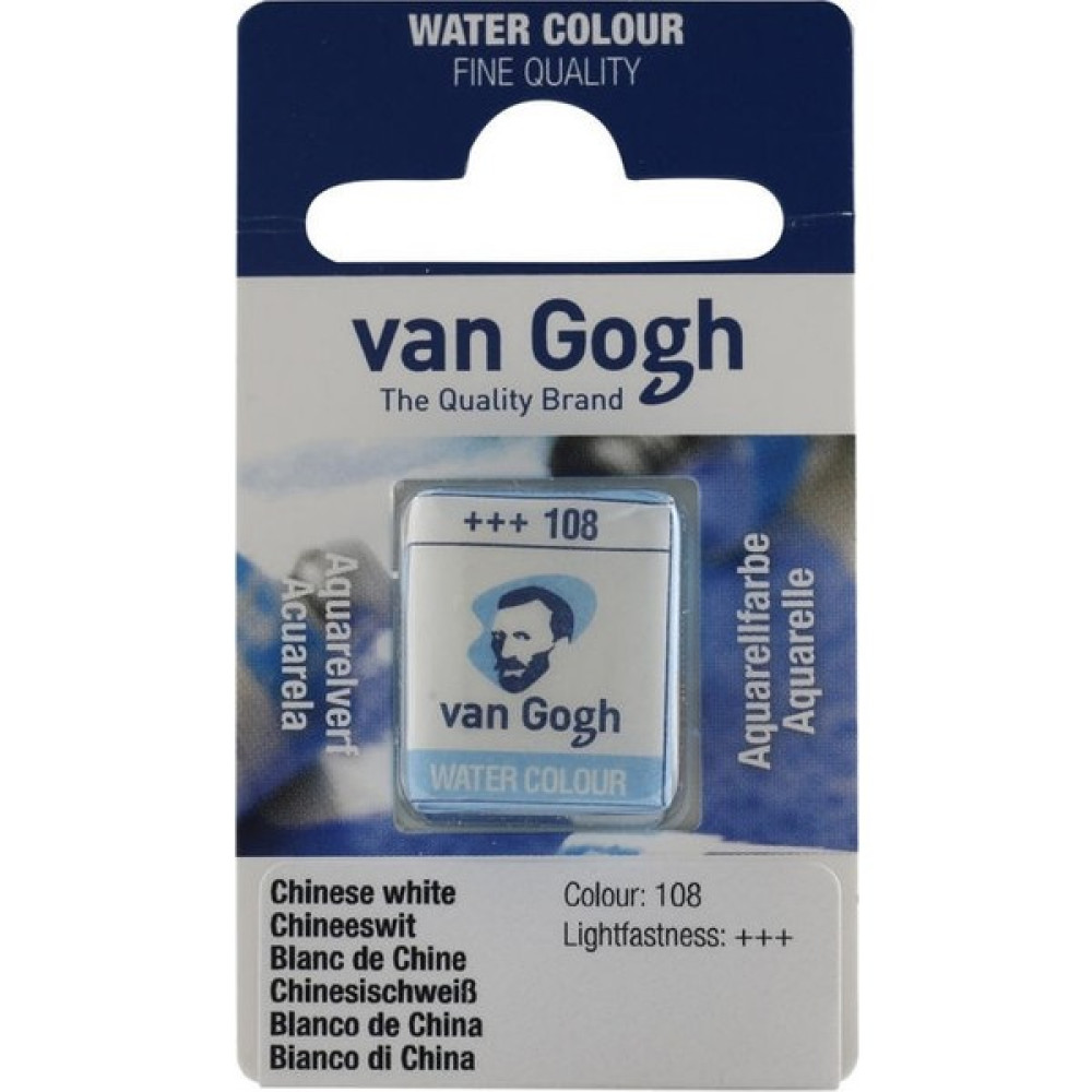 Talens Van Gogh 1/2 Tablet Sulu Boya 108 Chinese White - Mıxıng White Sulu Boya Fiyatı