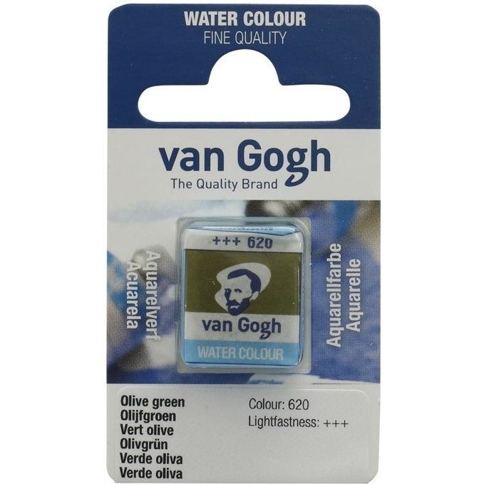 Talens Van Gogh 1/2 Tablet Sulu Boya 620 Olive Green Sulu Boya Fiyatı