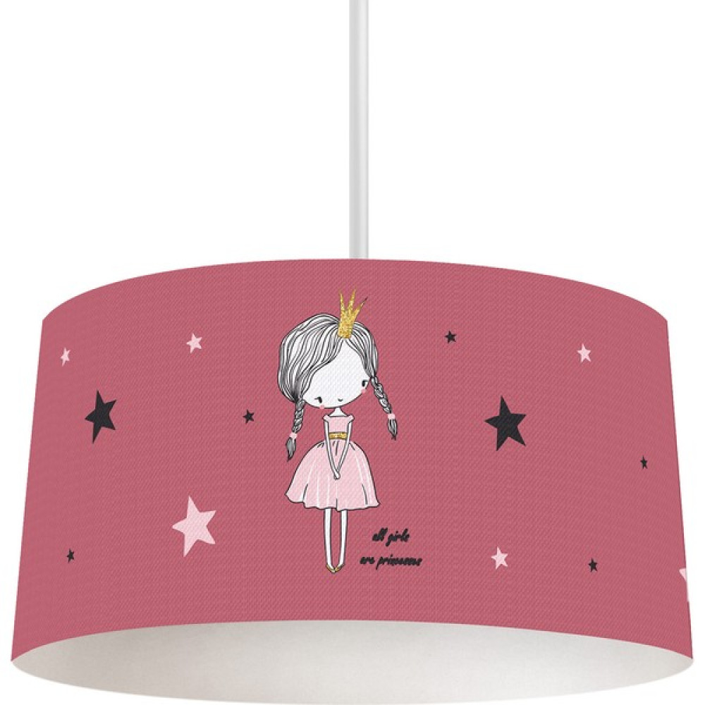 Talia Home Çocuk Odası Bebek Odası Pembe Sarkıt Avize TLAV-042 - Renkli - 1'li Avize Fiyatı