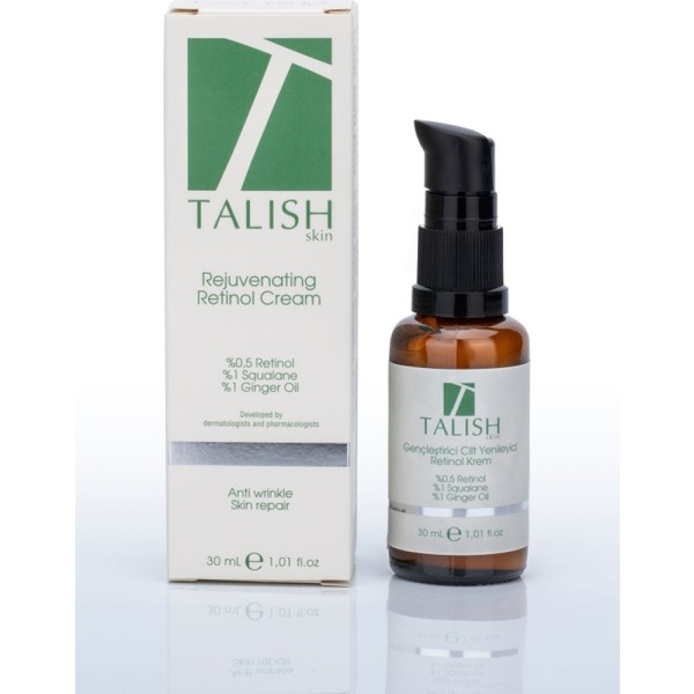 Talish Gençleştirici Cilt Yenileyici Retinol Krem - Rejuvenating Retinol Cream - Yaşlanma Karşıtı Serum Anti-Aging / Yaşlanma Karşıtı Fiyatı