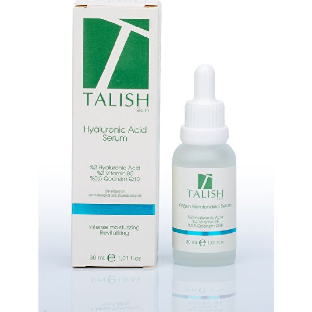 Talish Yoğun Nemlendirici Serum - Hyaluronic Acid Serum- Hiyaluronik Asit Serumu Anti-Aging / Yaşlanma Karşıtı Fiyatı