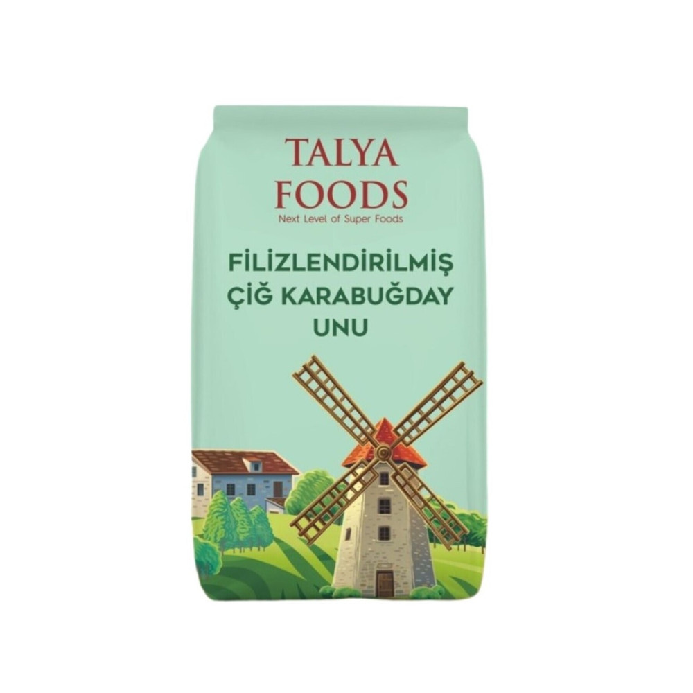 TALYA FOODS Filizlendirlmiş Glutensiz Çiğ Karabuğday Unu 2 Kg İçecek Fiyatı