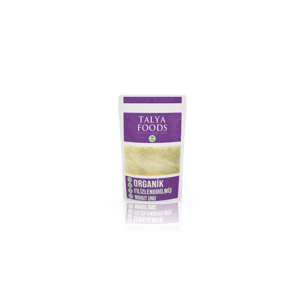 TALYA FOODS Organik Filizlendirilmiş Nohut Unu 500g İçecek Fiyatı