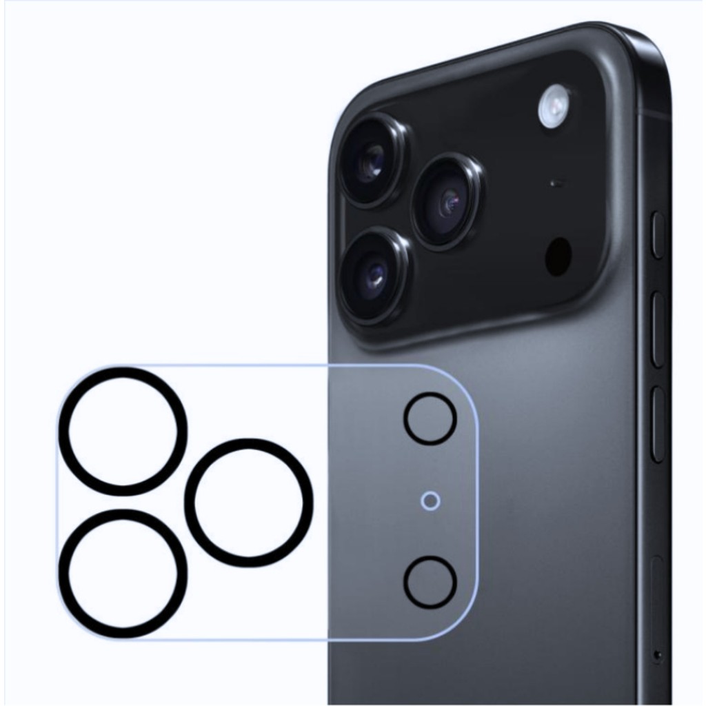(Tam Lens) iPhone 17 Pro Uyumlu Tek Parça Tam Kapatan 9h 3D Kamera Yüzey ve Lens Koruyucu Diğer Fiyatı